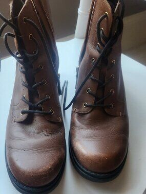 Cole Haan Brown Leather Boots